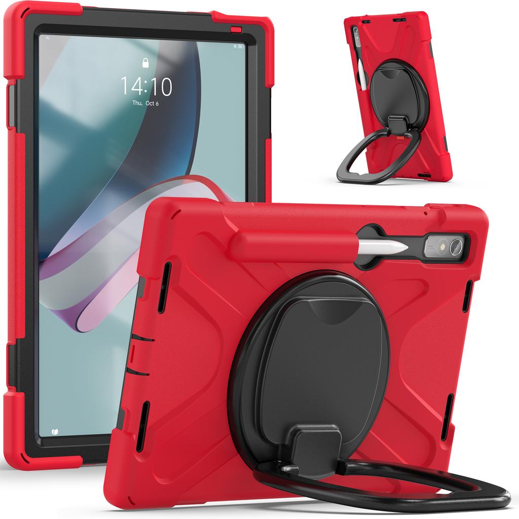 Hülle Für Lenovo Xiaoxin Pad Pro 2022 11,2 Zoll Tab P11 Pro Gen2 TB-132FU 138FC Robuste Hülle Mit 360 Grad Drehbarer Griff