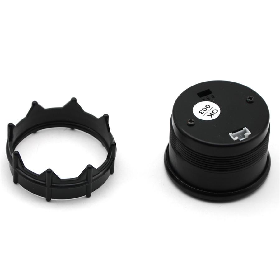 2" 52Mm 7 Colors Led Car Auto Turbo Boost Gauge Psi Meter Analog/Digital Dual Display Car Meter With Sensor