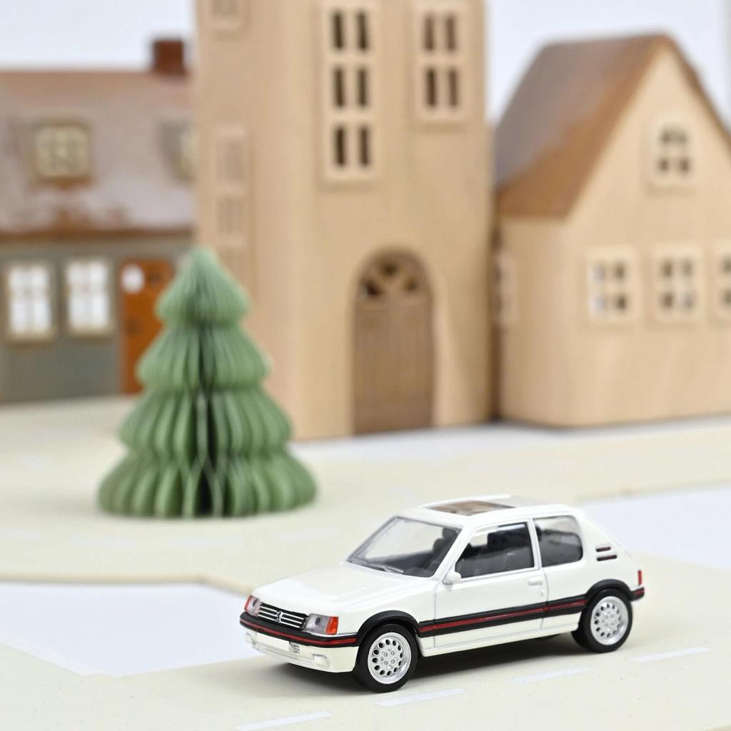 Norev scale Peugeot 205 GTi 1986 White NOREV JET CAR 1/43