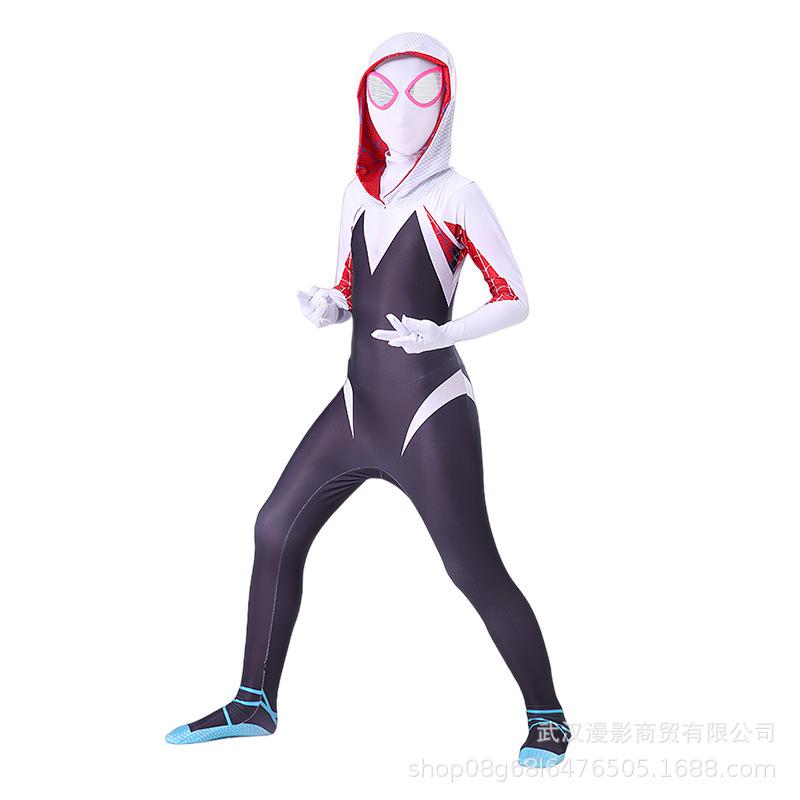 Halloween Spider-Man Tights Miles onesie superhero expedition costume cosplay