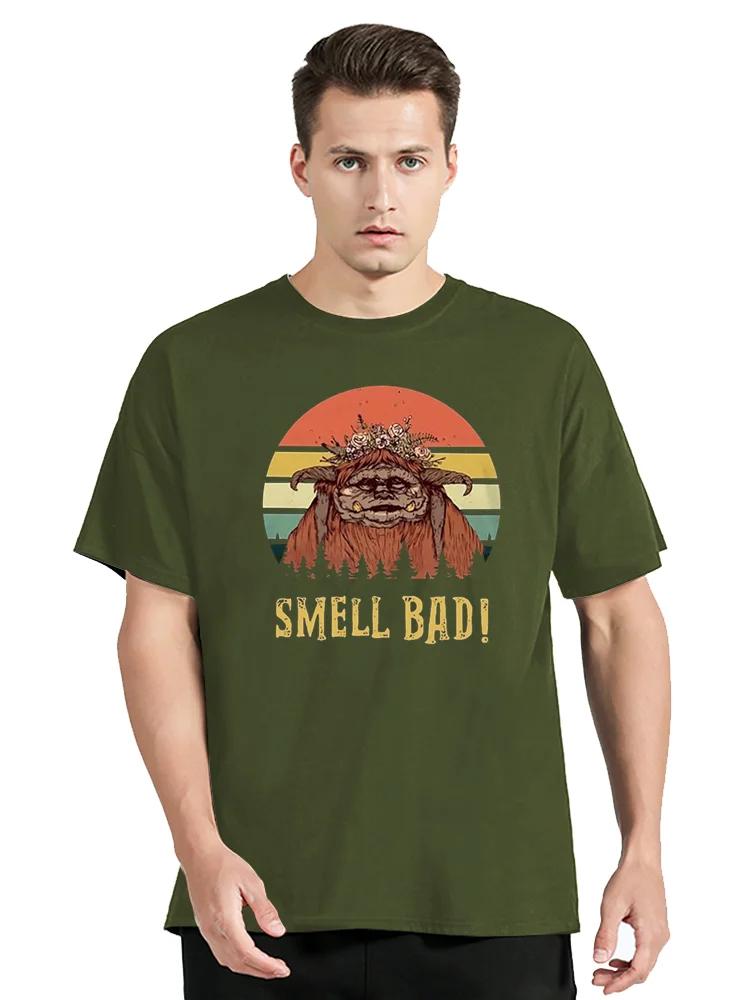 Ludo The Labyrinth Smell Bad Cult Film 80S Fantasy Vintage T-Shirt Men Retro Tee Fashion Tshirt Men Cotton Clothing Oversized