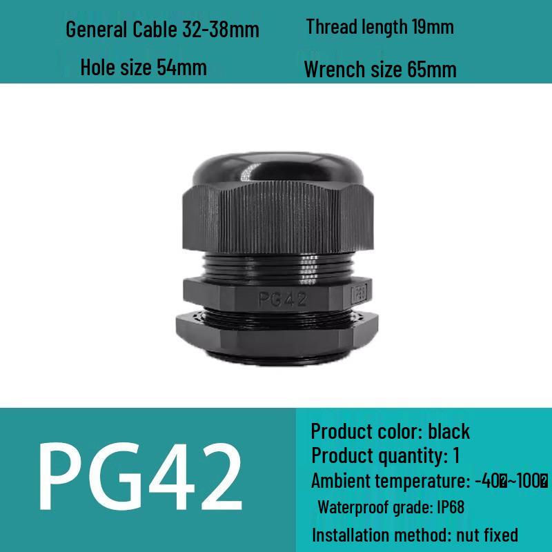 M Series Waterproof Nylon Cable Gland Connector