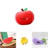 High-quality Fruit Vegetable Plush Dolls With Keychain Adorable Comfortable Realistic