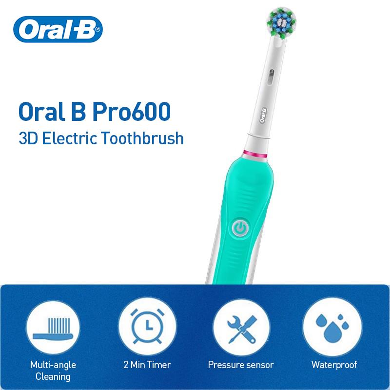 Oral B D16523 Electric Toothbrush Oral Hygiene Dental Care Electric Rechargeable Tooth Brush