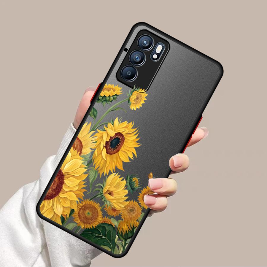 Flower Sunflower Case for Xiaomi Redmi Note 14 A4 10 13 Pro Plus 11 13C 12 9S 14C Funda Back Phone Cover