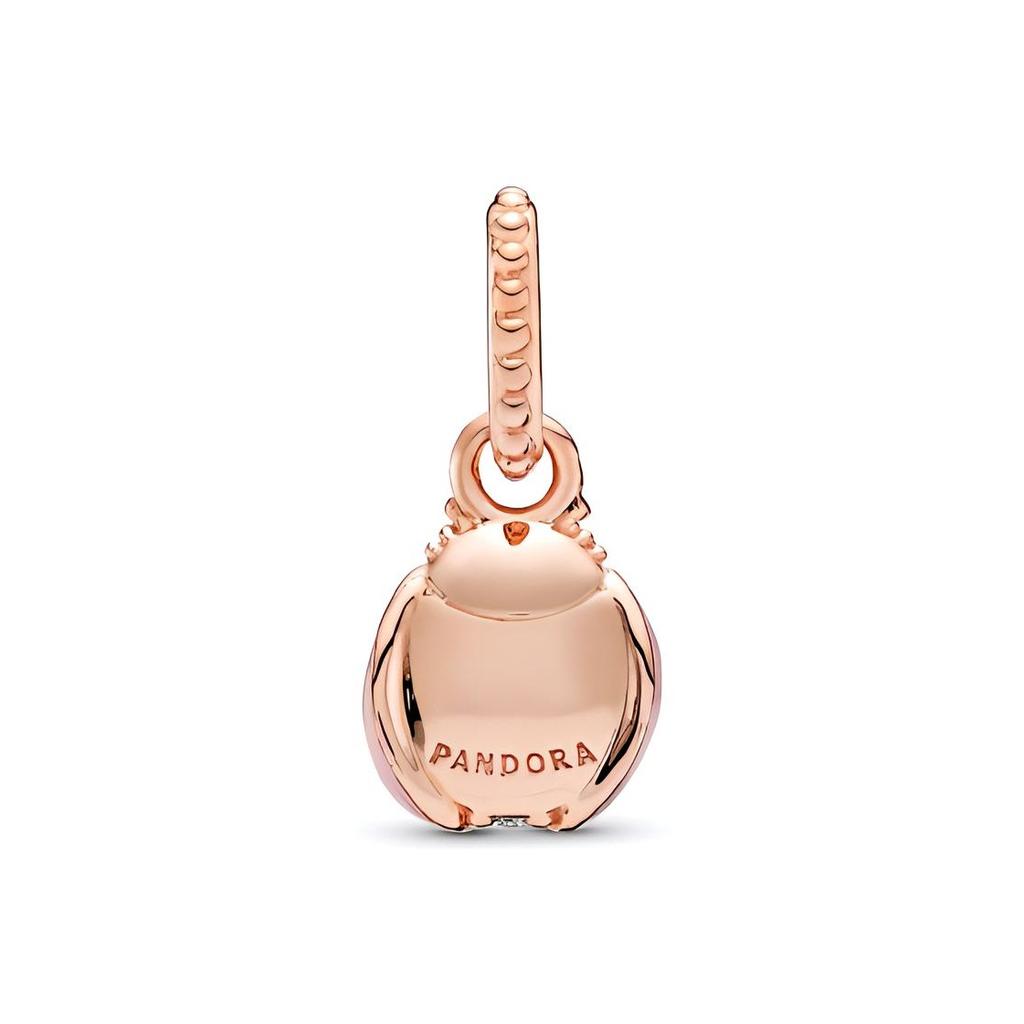 Pandora Lucky Pink Ladybug Pendant Unisex Jewelry 387909EN160