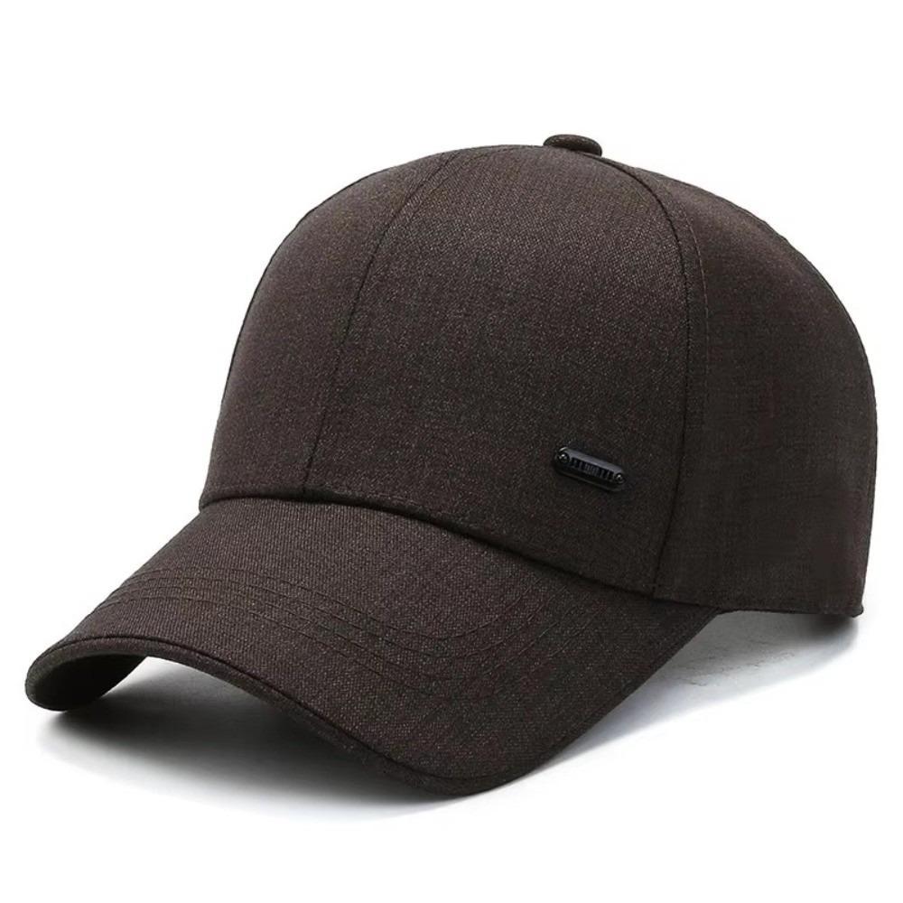 Trendy Outdoor Men's Suit Material Baseball Cap Casual Korean Style Sunshade Hat Adjustable Visors Baseball Hats Spring Autumn