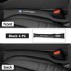 Hub Caps 2pcs Two-color Patchwork Suede Material Car Seat Gap Filler For Volkswagen VW Golf 4 5 6 7 Polo Jetta Sagitar Magotan P