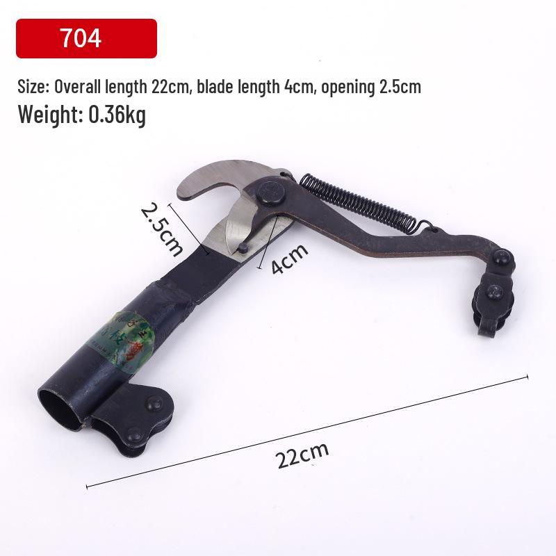 Telescopic High-Branch Pruner & Saw for Fruit Picking and Tree Pruning