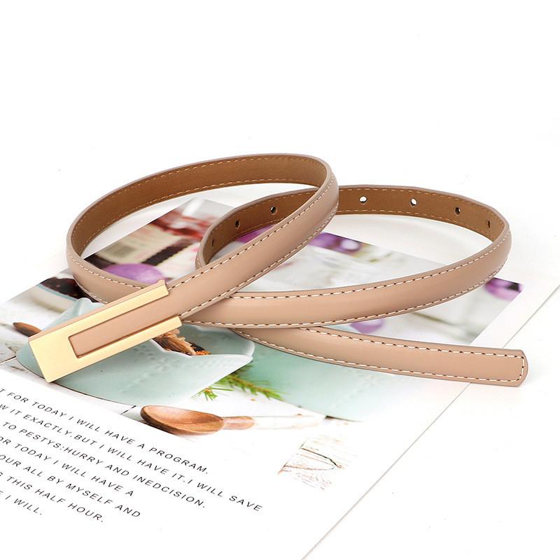 Versatile Thin Waist Belt Minimalist Dress Decoration Decoration For Casual