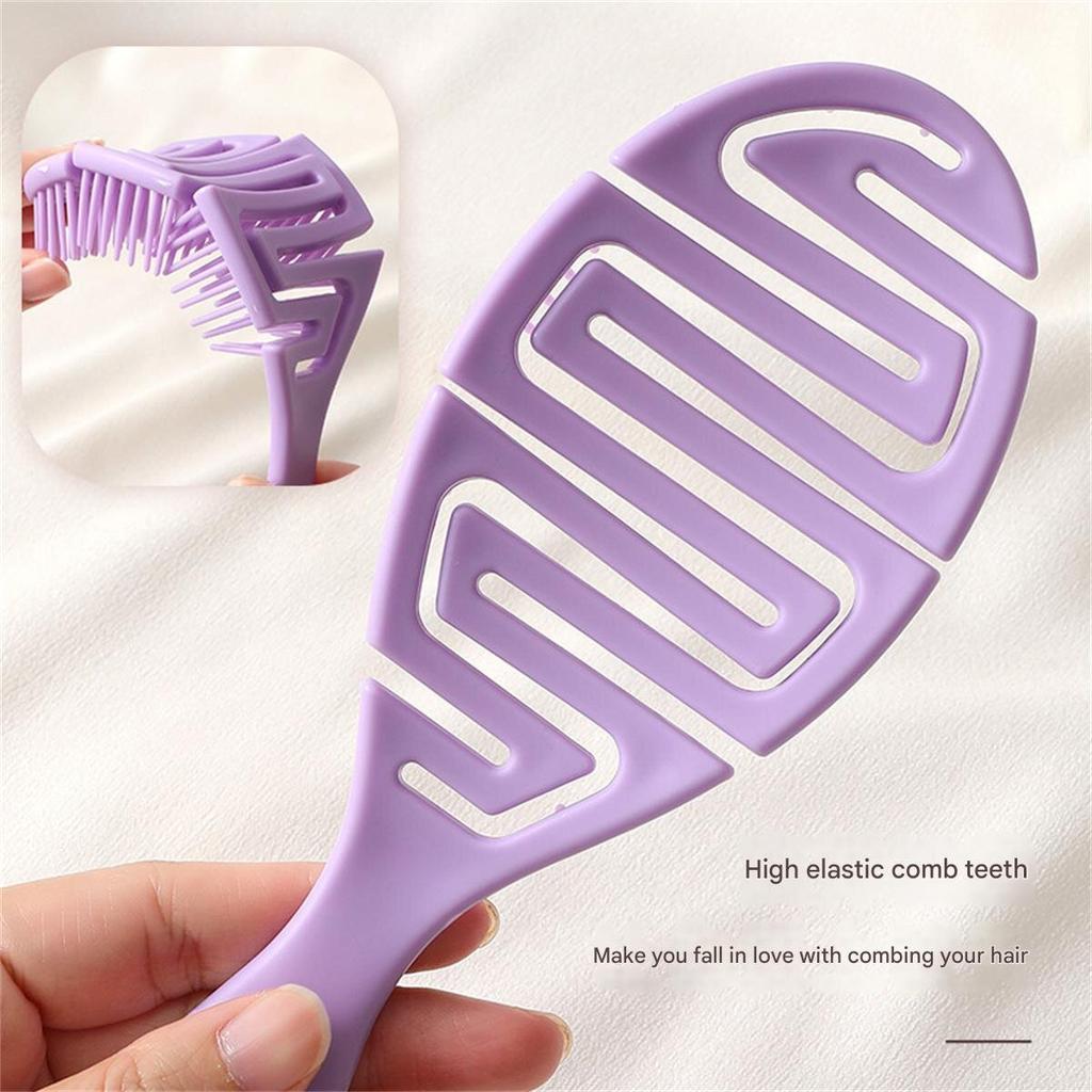 Scalp Massage Comb, Hollow Comb, Anti-static, Wet and Dry Hair Comb, Hair Dryer Comb, Beauty Styling Tool