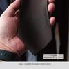 [Y&TAILOR] Premium Silk 100% Twill Solid Color Tie, High Quality, Kyoto Tango-made, Stylish Brand, Made In Japan (Dark Brown)