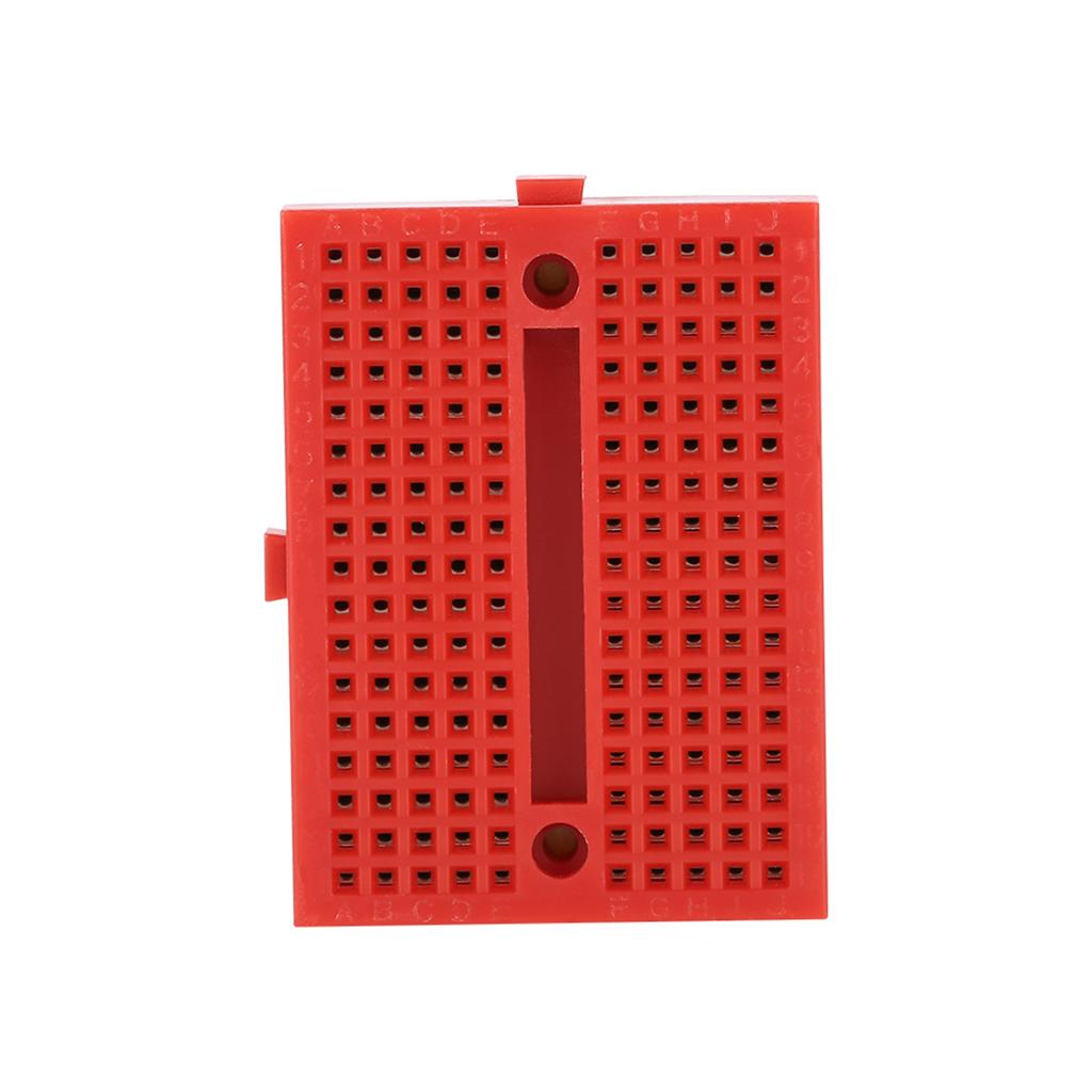 Set von 5 Lötlosem Breadboard 170 Löcher Breadboard Prototyp Leiterplatte aus ABS-Kunststoff für Prototyping mit schmalen Steckkontakten Selbst