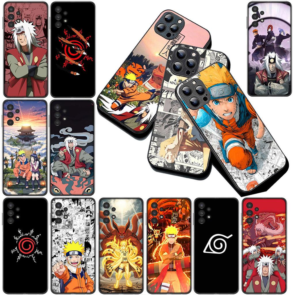 Soft Cover for Samsung Galaxy S20 S22 S21 FE Ultra Plus A07 A17 A15 A16 A25 A57 A37 Casing Phone Case Narutos Jiraiya