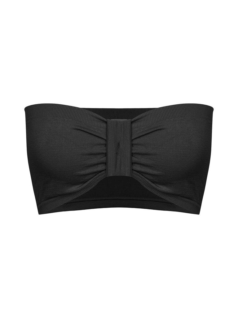 Europæisk Amerikansk Tube Top BH Skridsikker Stropløs Trådløs Komfortabel Sexet Bandeau Sømløs Undertøj