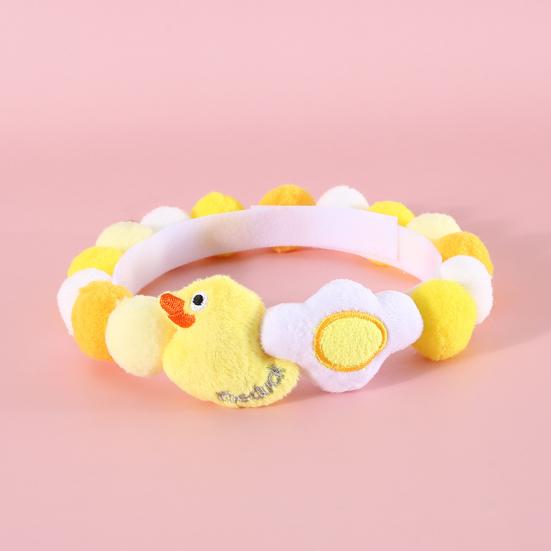 Pet Accessories Collar Cartoon Adjustable Trendy Personality Animal Design Dress Up Cotton