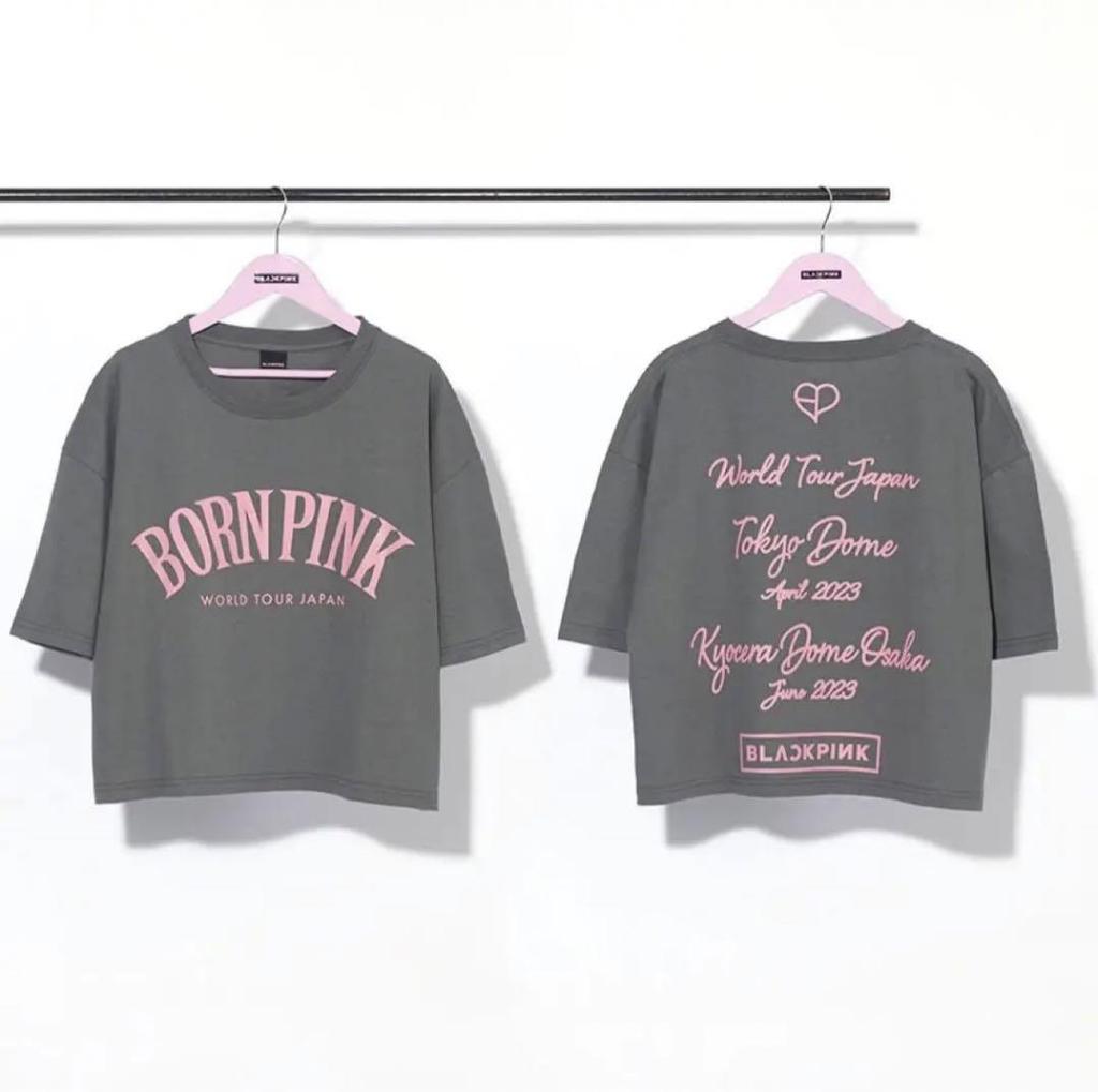 [USED] BLACKPINK logo T-shirt face towel