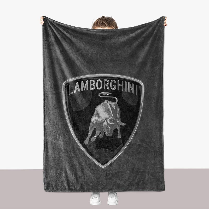 

Flannel Blanket 3D Printed Logo Four Season Soft Fluffy Quilt Blanket For Lamborghini Urus Huracan Aventador Premium Accessories 120-180cm