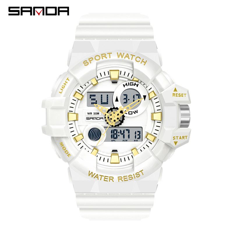 Orologio Sportivo Impermeabile Multifunzione Sanda per Studenti con Sveglia