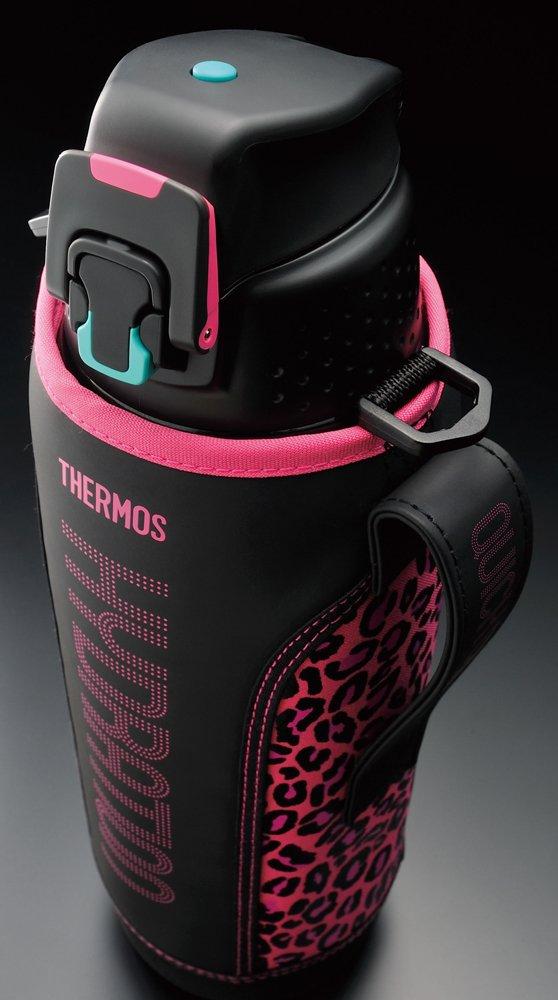 Thermos Vacuum Insulated Sports Bottle Black Pink 1.5L FFZ-1500F BK-P