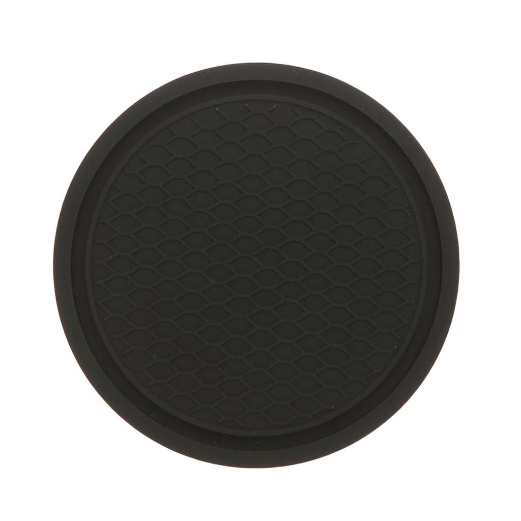 Car Cup Holder Coaster Drink Mat Decoration for Kitchen Bedroom Trucks Black