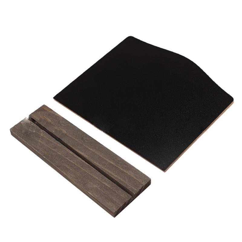 8Pcs Small Chalkboards with Wood Stand Double Sided Message Board Sign Table Number Food Sign for Wedding Party