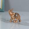 Elegant Elephant Sculpture Feng Shuis Wealth Statue Home Office Car Decoration Resin Artwork Collectible Gift for Friend