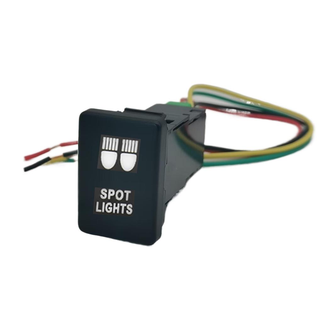 Toyota Blue Anti-skid Off-Camera Roof Spotlight Switch Kit