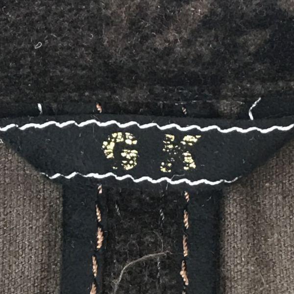 USED/GK/Itariya/Velour Tailored Jacket/Women’s S/7/Dark Brown/Patterned/Half Lined/Made in Japan