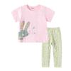 Littlebuddy Summer Kids T-Shirt Set 2-7 Years Old, 2-Piece Outfit, Round Neck Short Sleeve