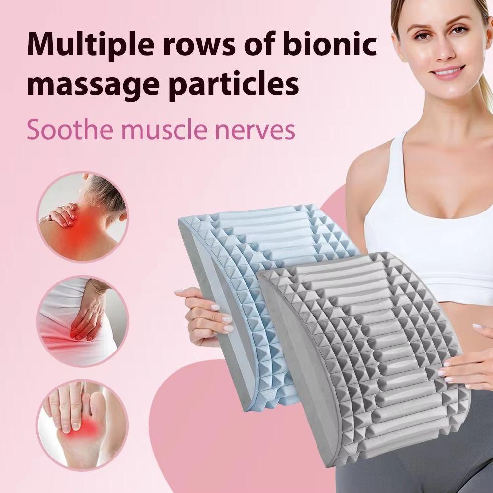 Massage Relaxation Back Stretcher Neck Massager Adjustable Waist Massage Pillow  Waist Back