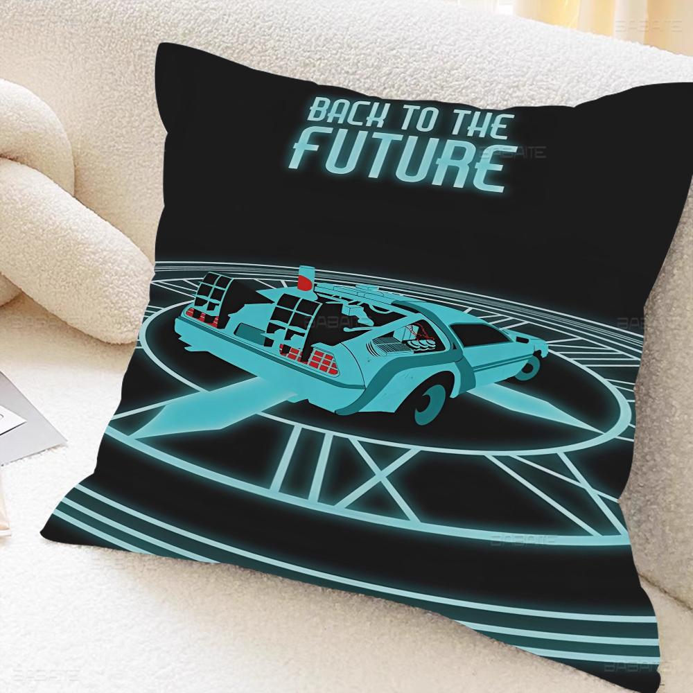 B-back To The F-future Pillowcases Home Bedding Decorative Pillow Cover Wedding Super Soft Pillow Case