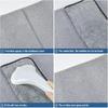 Dashboard Dash Cover Mat Carpet Compatible With 2010-2013 Mazda 3 Sedan/Hatchback/MazdaSpeed 3(Grey)
