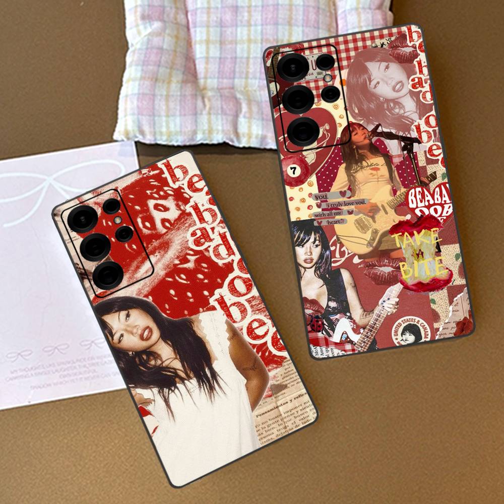 Popular Indie Singer B-Beabadoobee Phone Case For Samsung S 24 Fe 25 Ultra Plus 20 Lite 21 30 22 23 24 22 Ultra 5G Fundas