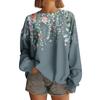 Women  Tops Women's Long Sleeve Sweatshirt Casual Crewneck Loose Fit Pollover Fleece Tops