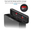 Fast Speed Charging Storage Box for Action4 Camera Batteries Holds 3 Slots with Power Indicator
