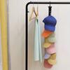 Black Hat Storage Rack With 8 Clips Hanging Hat Storage Hanger Caps Vertical Shelf Rack  Bags