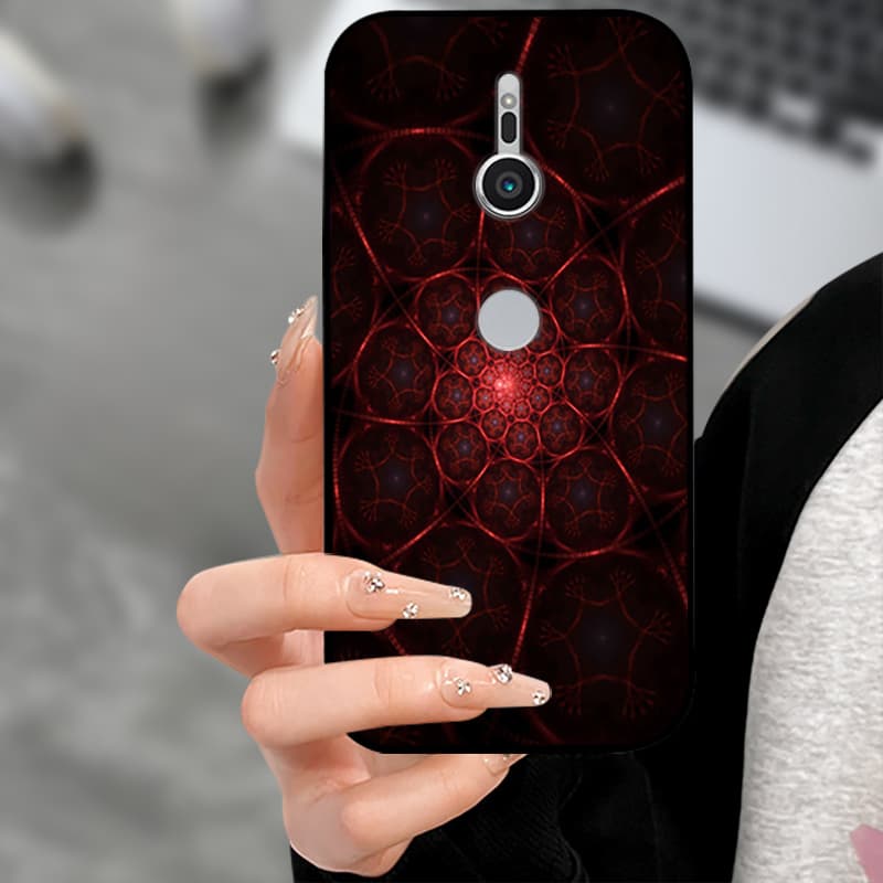 For Sony Xperia XZ2 XZ 4 2 1  Soft Silicone Black Back Shell Phone Cover For Sony XZ1 XZ2 XZ4 Funda Coque Shockproof Cases