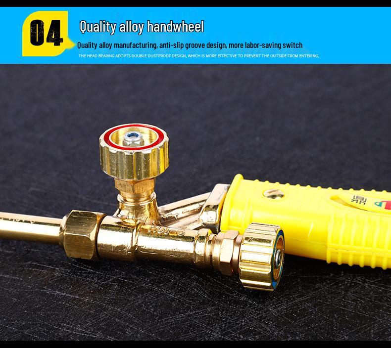 All-Copper Injector Acetylene/Propane Welding Torch H01-2/6/12