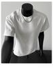 2026 Summer Men's Trendy Japanese Retro Patchwork Heavyweight Loose Casual T-Shirt