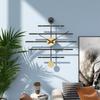 Minimalist Wall Clocks modern home furniture decorative living room clock room ornaments art wall Watch room furniture