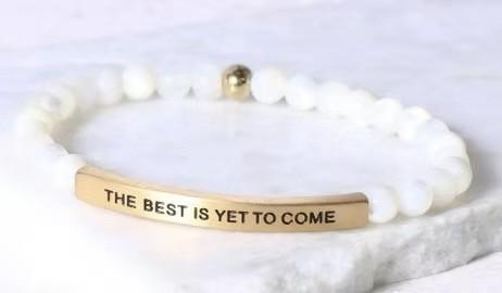 6Mm steel ball obsidian powder chalcedony stainless steel elbow lettering aquamarine bracelet