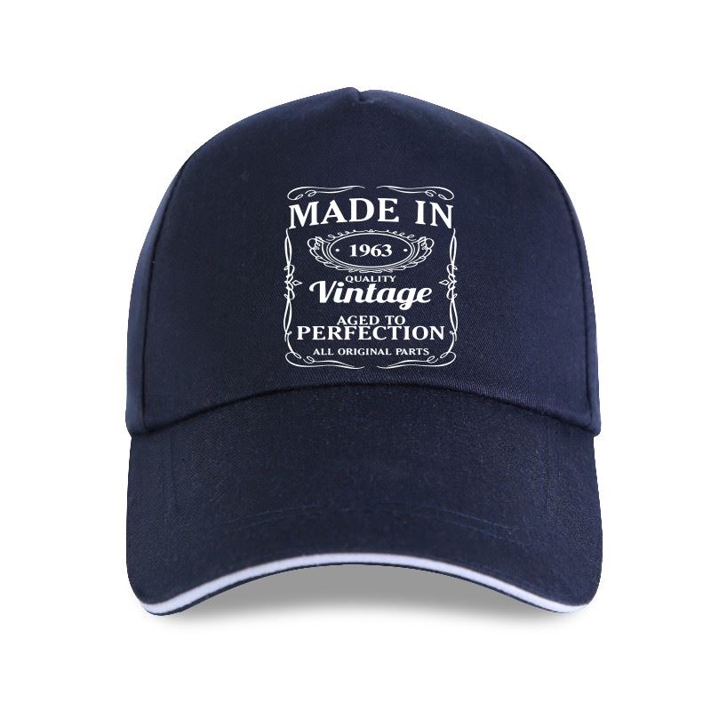 New Cap Hat Made In 1963 Happy Birthday Funny Unisex Graphic Fashion 2023 Cotton Baseball Cap Harajuku