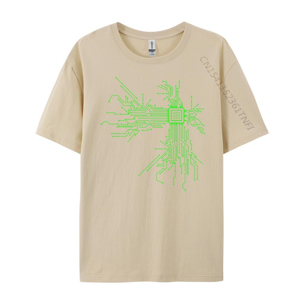 Cpu Heart Circuit Board Programmer Technology Core Free Shippping Clothes Mens TShirts Classic Camiseta