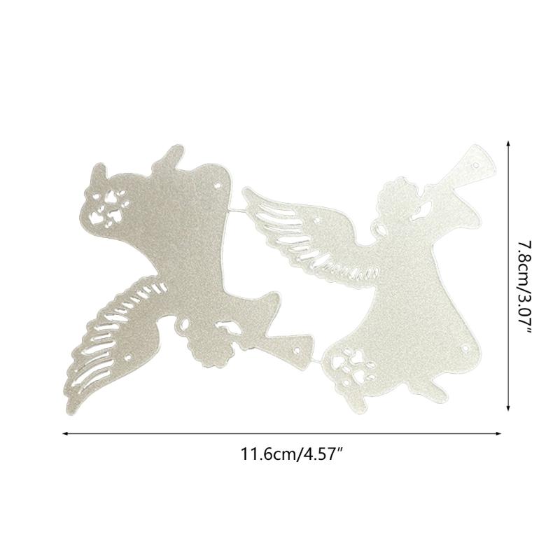 Christmas Pendant Cutting Dies Scrapbooking Stencil Card Embossing DIY Template