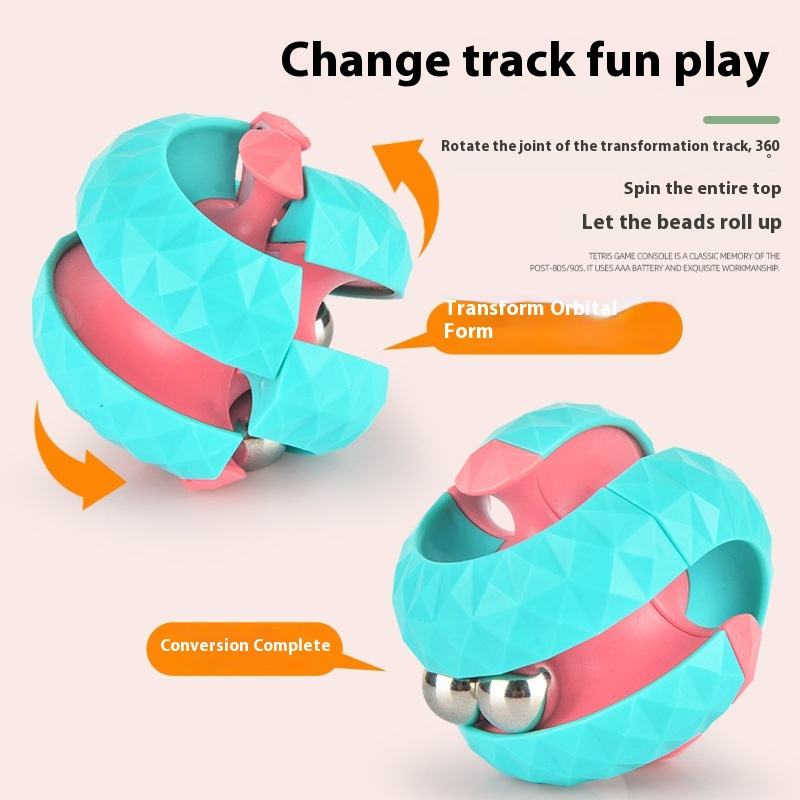 Decompression Toy Children Orbit Ball Cube Anti Stress Sensory Toys Fidget Toys for Kids Spinner Gifts for Kids Focus Training
