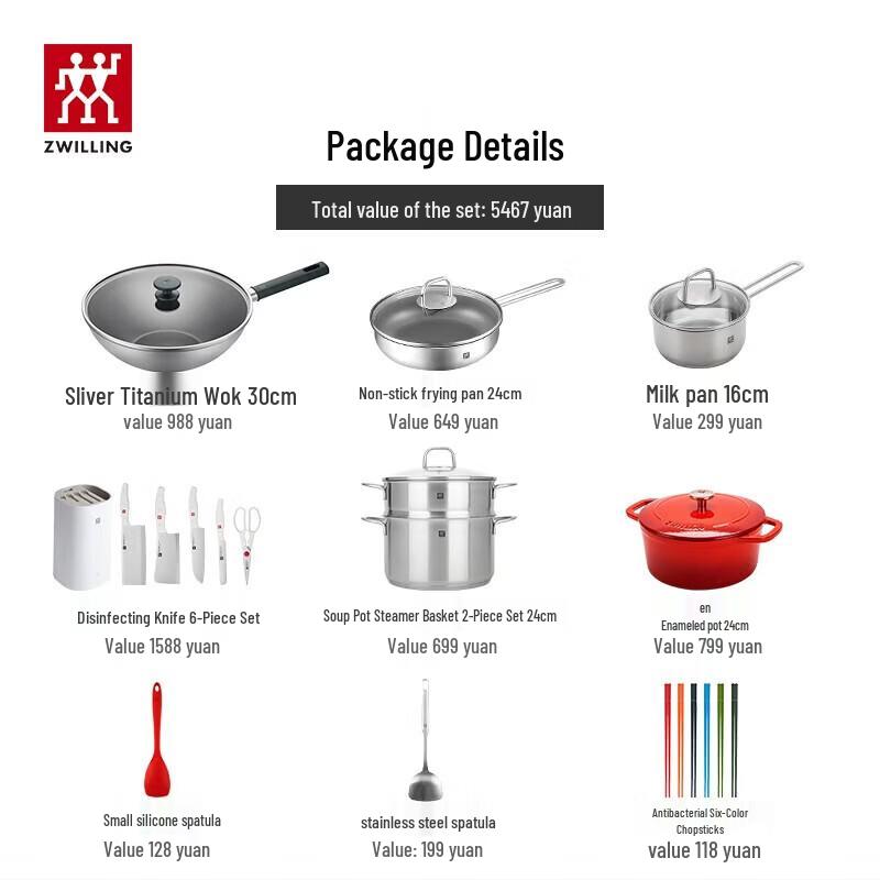 ZWILLING Family Cookware & Knife Set