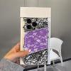 Colorful Patchwork Lace Pattern Phone Case For Samsung Galaxy S23 S24 S25 S26 Ultra S22 S21 S20 Plus FE A71 A72 A73 Clear Cover