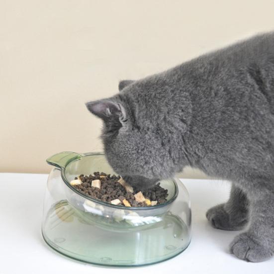 

Контейнер для собак, красивый пластиковый контейнер для защиты шеи, милая прозрачная миска для домашних животных