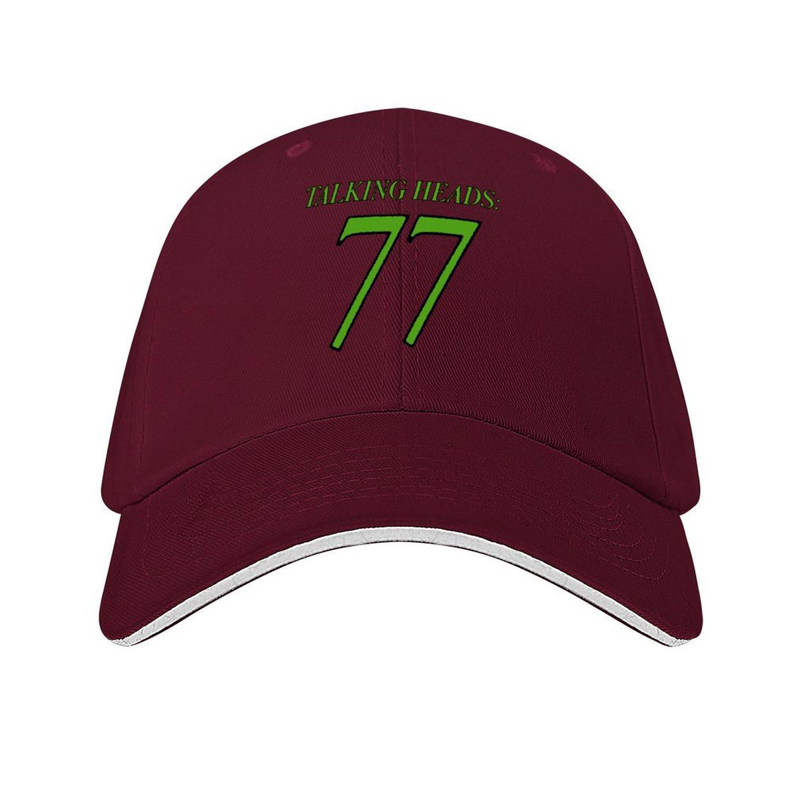 Talking Heads 77 Baseball Cap New In Hat Anime Hat Designer Hat Trucker Luxury Woman Mens